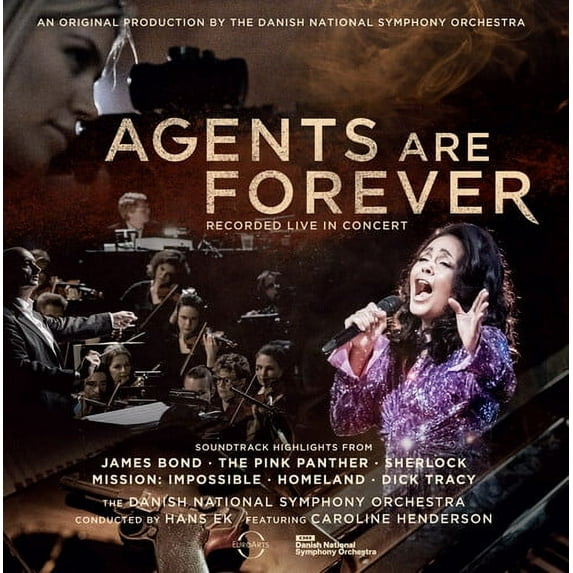 Danish National Symphony Orchestra / Hans Ek - Agents Are Forever - Film Music From The World Of James Bond & Others - Music & Performance - CD