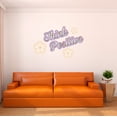 thumbnail image 1 of Danish Pastel Wall Decal Inspirational Saying with Pastel Coloured Flowers Bedroom Wall Decal for Girls Quotes and Sayings Cute Themed Room Décor - Size: 10 In x 6 In, 1 of 5