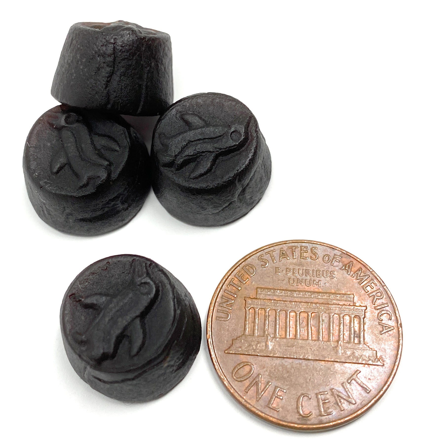 Danish Pinguine Salty Licorice Patilles (Saltpastiller) (3 Lbs)