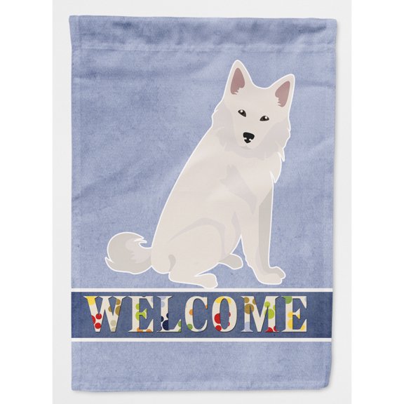 Danish Spitz Welcome Flag Canvas House Size