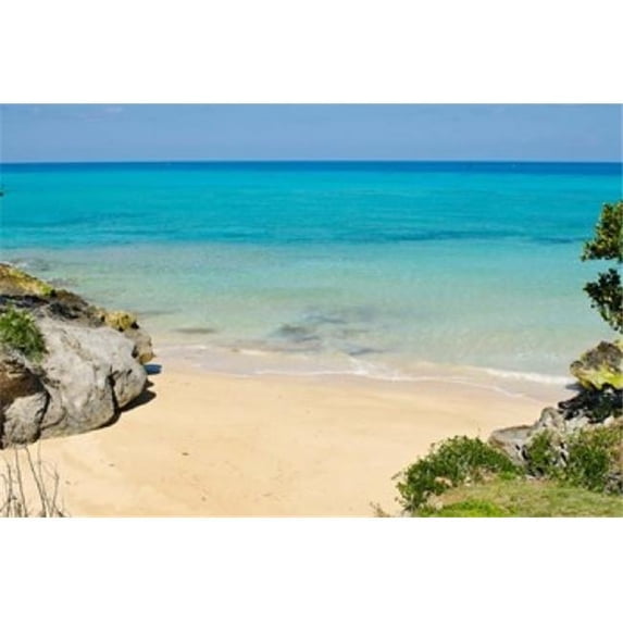 Danita Delimont PDDCA07MDE0016B Serene Drews Bay Beach Bermuda Poster Print by Michael Defreitas, 24 x 15
