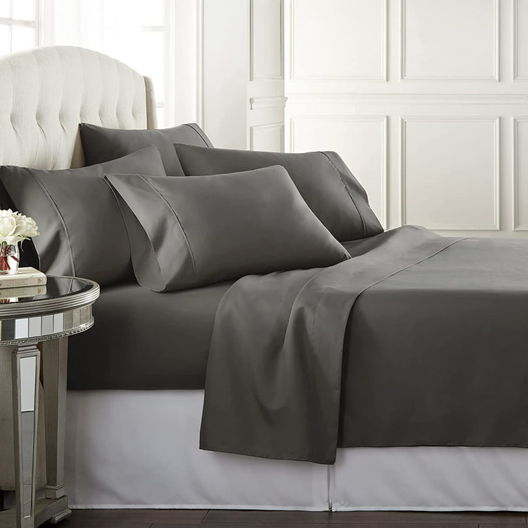 Danjor Linens White Queen Size Bed Sheets Set - 6 pc Soft Bedding