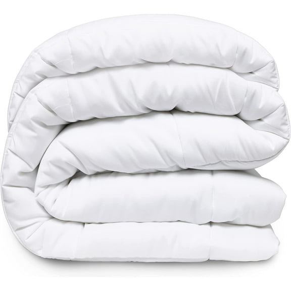 Danjor Linens Duvet Insert - California King Size Bed - Microfiber, White﻿