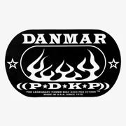 Danmar - 210DKSK - Double Kick Bass Drum Impact Pad - Skull