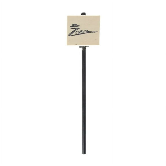 Danmar Zoro Bass Drum Beater - White Felt Square Black Shaft