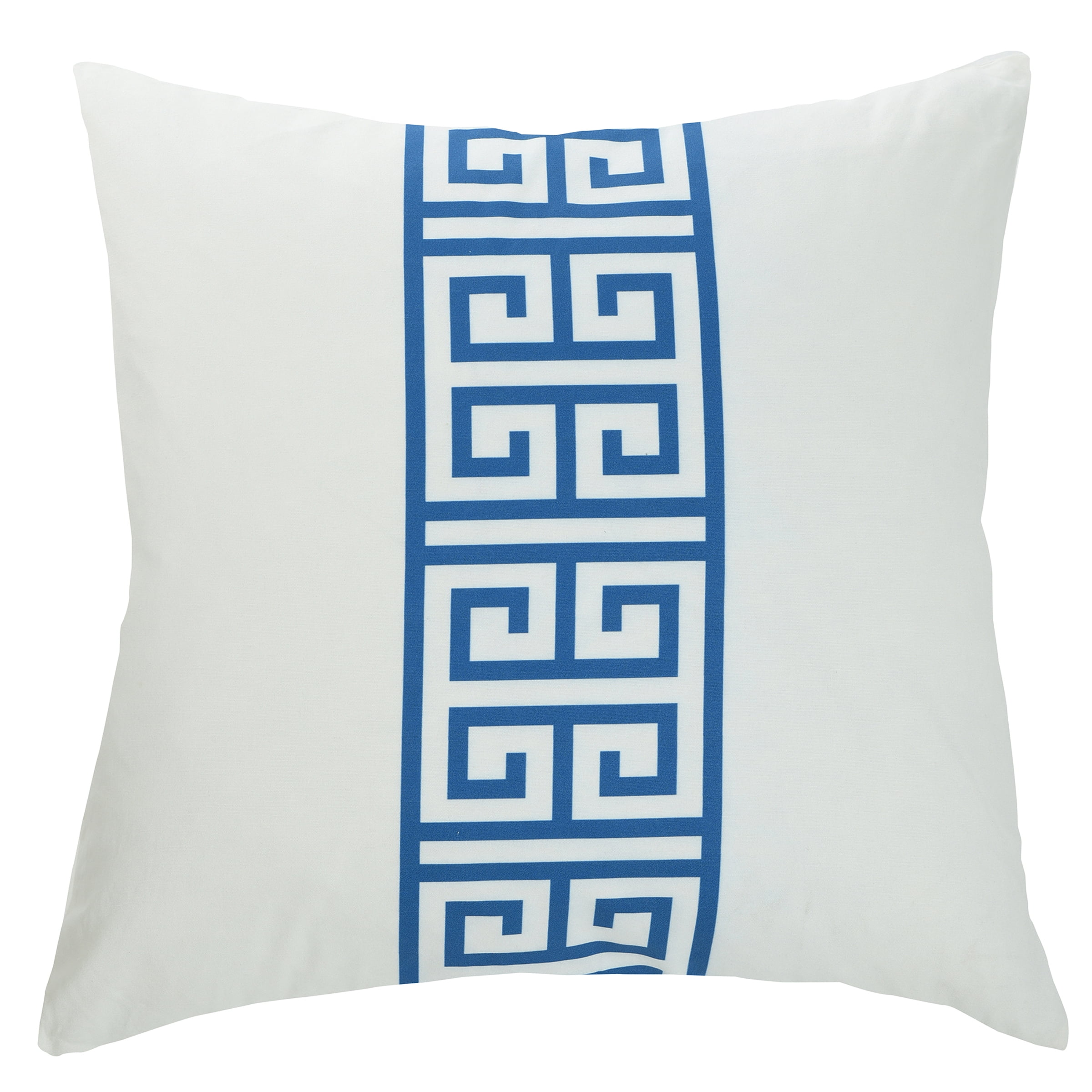 Greek key cushion sale