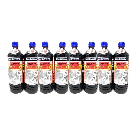 Danncy Dark Pure Mexican Vanilla Extract 33.8 Fl oz each