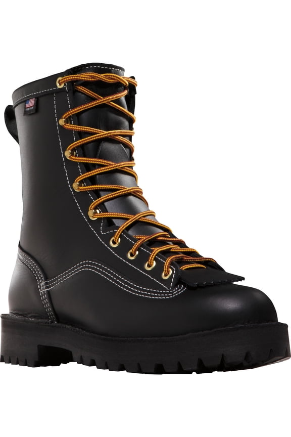 Men's 8" Super Rain Forest Gtx&Reg; Insulated Work Boot Black 9.5 EE US