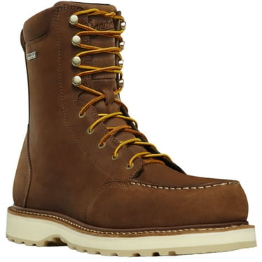 Danner Men's Cedar River Aluminum Toe Brown Work Boots 14303