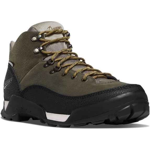 Danner Men's Panorama Mid 6" Hiker Work Boot Round Toe Black 13 D(M) US