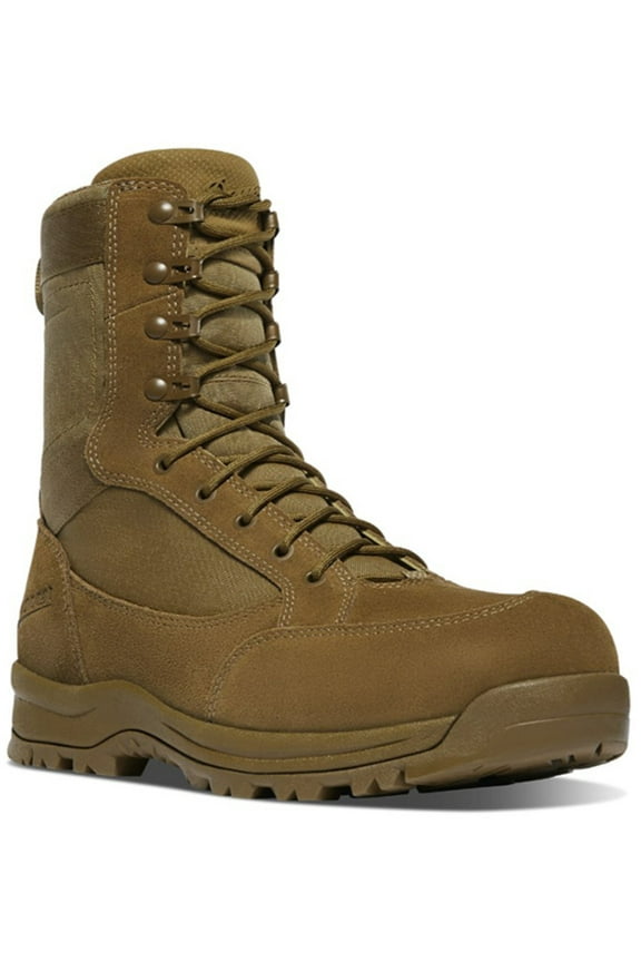 Men's Tanicus 8" Side-Zip Waterproof Work Boot Composite Toe Tan 8 EE  US