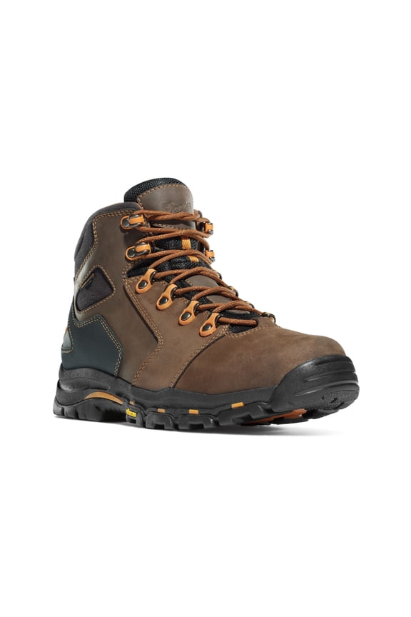 Men's 4 1/2 in Composite Toe Hiker Boot, Brown/Orange, 8 1/2, D, 13860