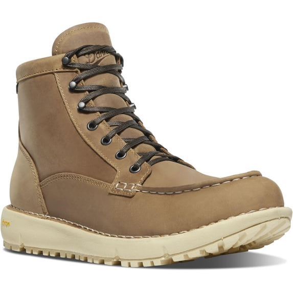 Danner Mens Logger Moc 917 6" Boot Bone Brown - 11 D BONE BROWN