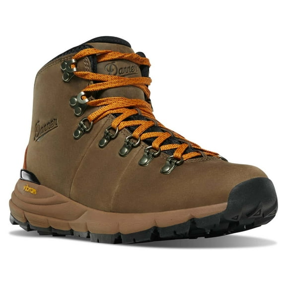 Danner Mountain 600 4.5 in Hiking Boots - Mens, Wide, Chocolate Chip/Golden Oak, 12