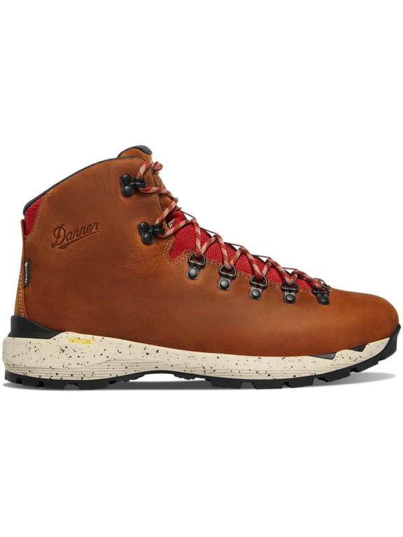 Mountain 600 Evo 4.5in GTX Boots - Men's, Mocha Brown/Rhodo Red, 10.5D