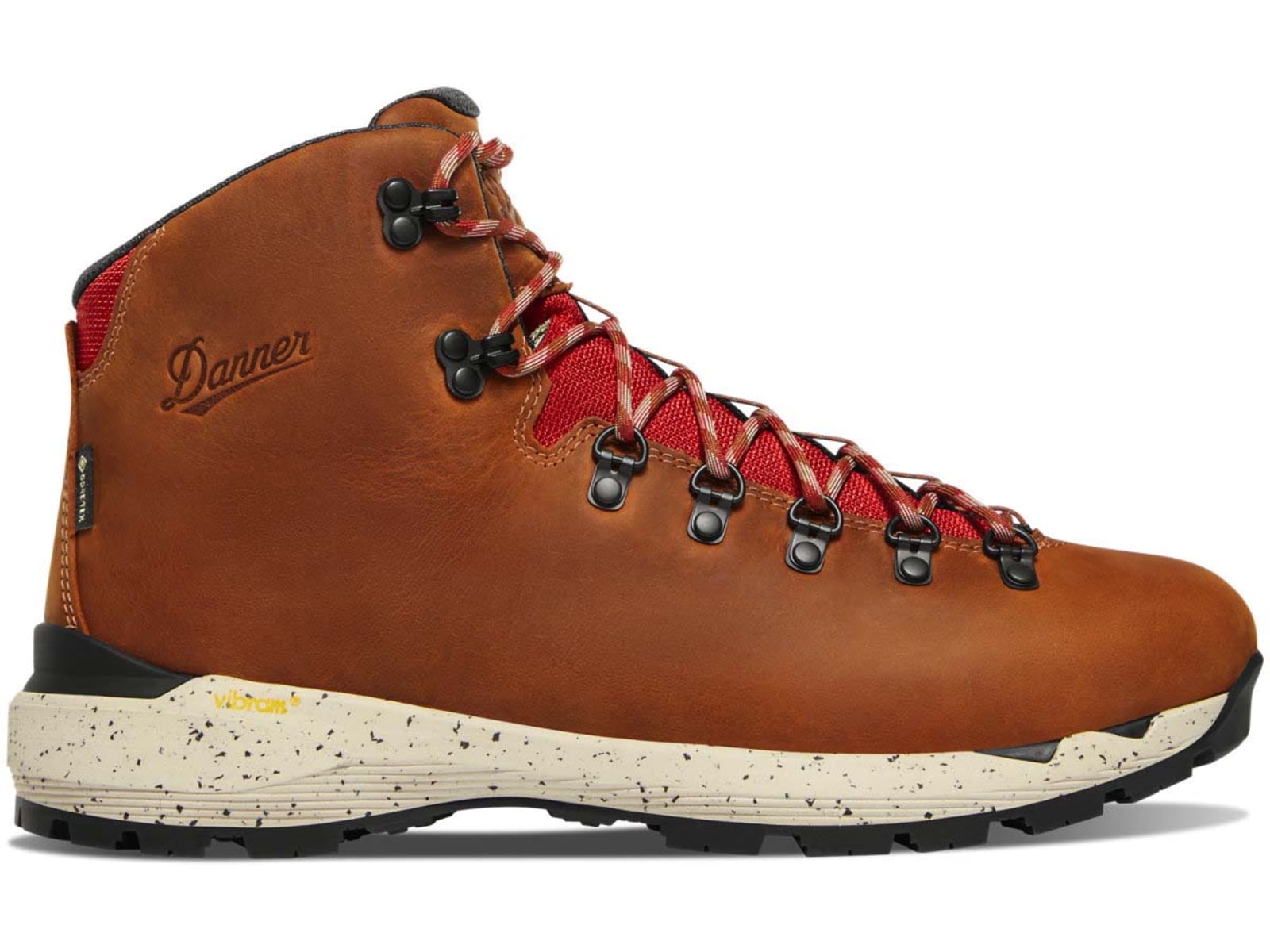 Danner Mountain 600 Evo 4.5in GTX Boots - Men's, Mocha Brown/Rhodo Red, 9.5D, 62