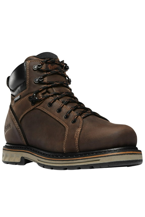 Steel Yard 6in Steel Toe Work Boot - Men's, Brown, 7 US, Medium