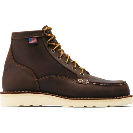 Danner Unisex Bull Run Moc Toe 6, Brown, Size 13