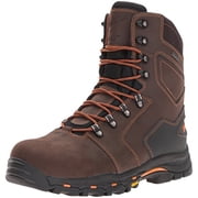 Danner Vicious 8  Insulated Work Boots for Men with Composite Toe - Waterproof Full-grain Leather with Breathable Gore-Tex & Non Slip Heeled Outsole Brown-13