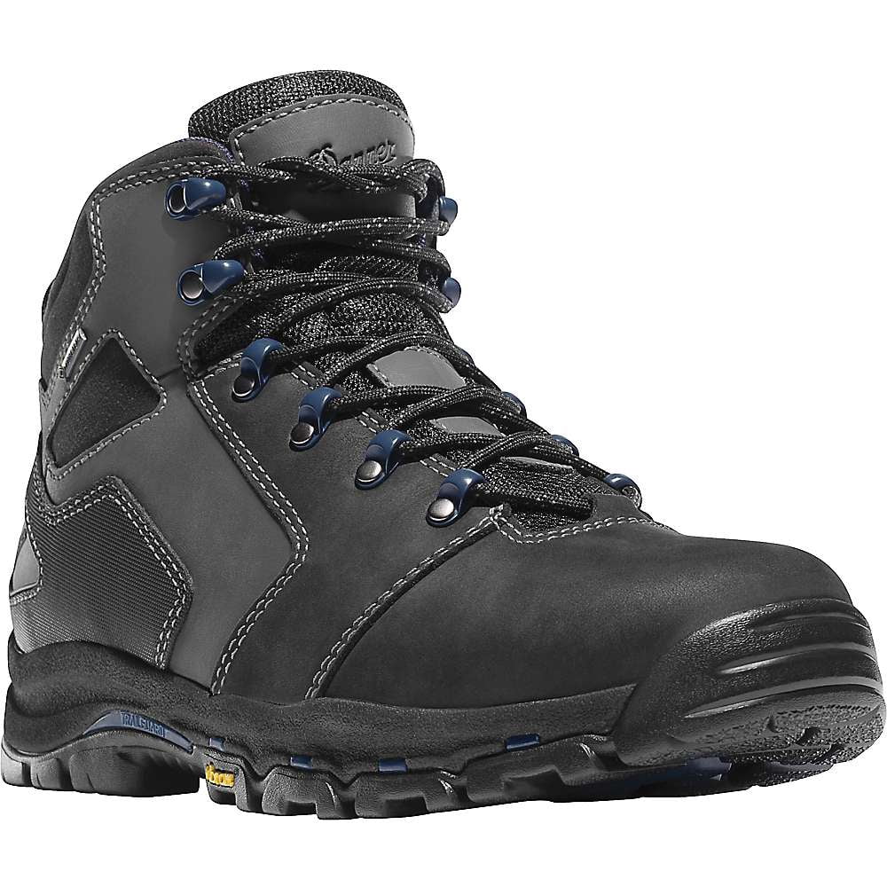 Danner Vicous 4.5in Non-Metallic Toe Boots, Black/Blue, 10.5D, 13864-10 ...