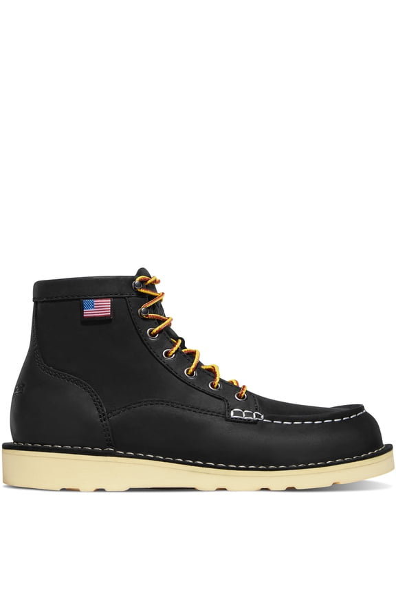 Women's Bull Run Moc Toe 6, Black, Size 9