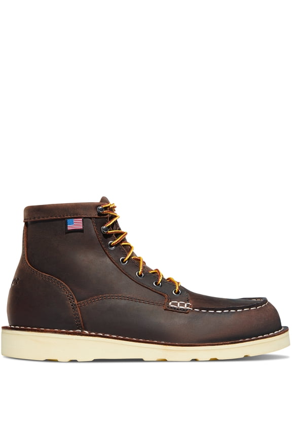 Women's Bull Run Moc Toe 6, Brown, Size 7.5