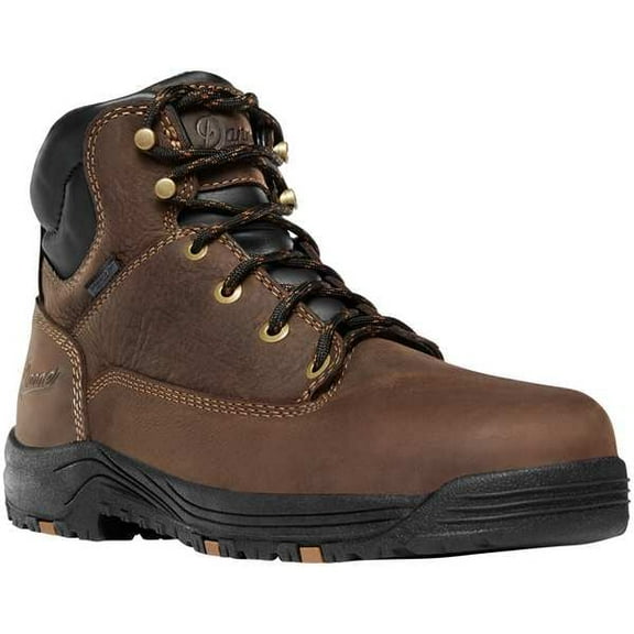 Danner Women's Caliper Waterproof Work Boot Aluminum Toe Brown 6.5 M  US