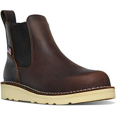 Danner Womens Bull Run Chelsea 6.5" Work Boot BROWN