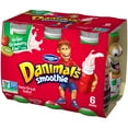 thumbnail image 1 of Dannon, Danimals Smoothie Yogurt, Low Fat, Strawberry Kiwi Flavor, 3.1fl oz, 6 Count, Plastic Cup, 1 of 21