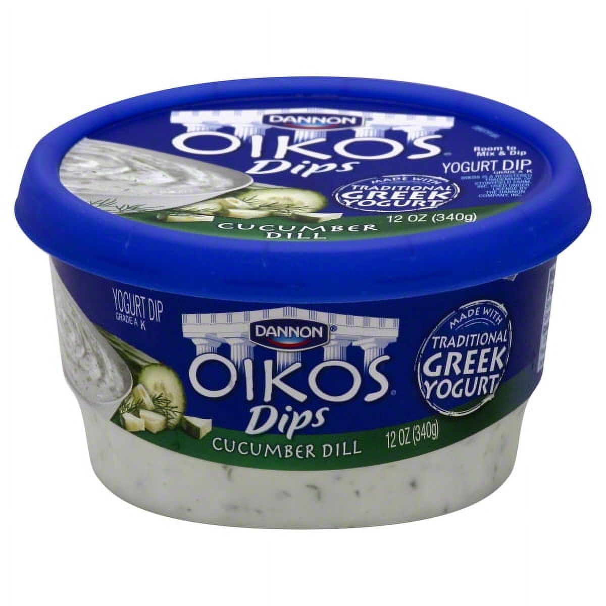 Dannon Oikos Cucumber Dill Yogurt Dips, 12 Oz. - image 1 of 1