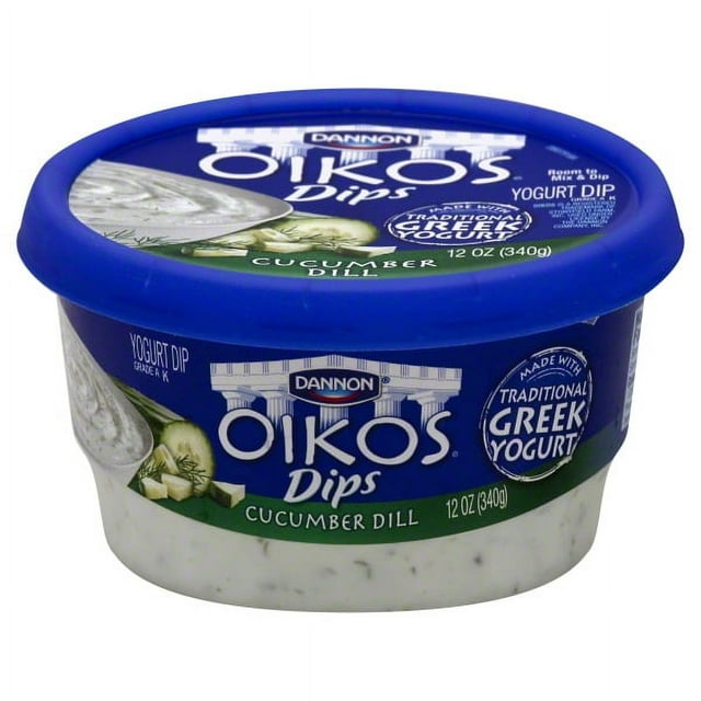 Dannon Oikos Cucumber Dill Yogurt Dips, 12 Oz.
