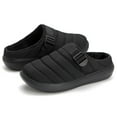 thumbnail image 1 of Dannto Men Women House Slippers Memory Foam Indoor Outdoor Clog Shoes Slip on Warm Winter with Anti-slip Soft Rubber Sole, 1 of 1