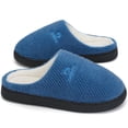 thumbnail image 1 of Dannto Mens Womens Winter House Slippers Bedroom Home Slide Memory Foam Indoor Cozy Closed Toe Shoes, 1 of 6