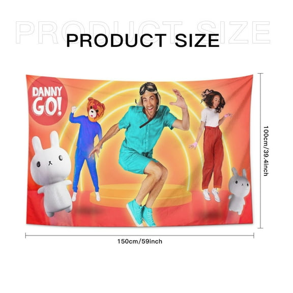 Danny Banner Tapestry Backdrop 5x3ft Party Supplies Wall Decor Birthday Gift