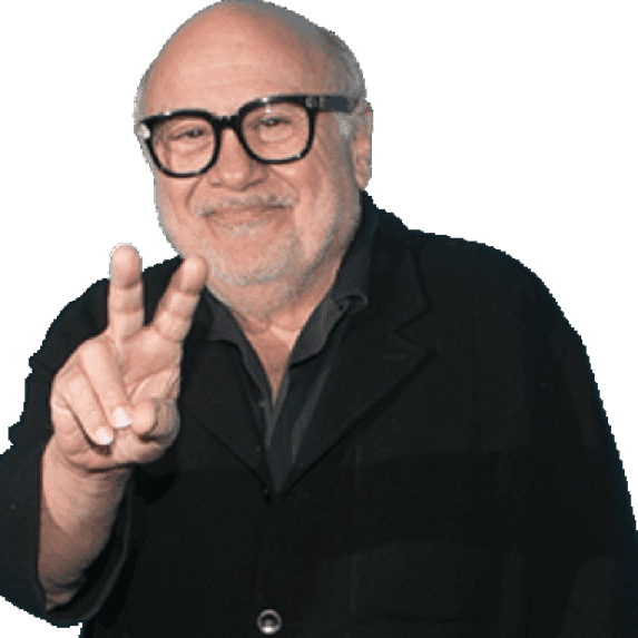 Danny DeVito (Peace) Half Body Buddy Cutout