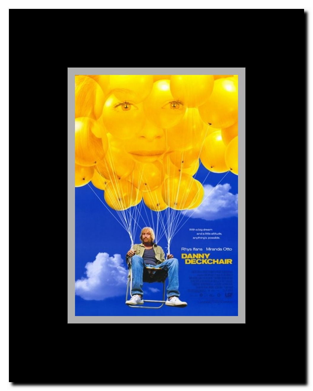 Danny Deckchair Framed Movie Poster