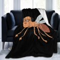 thumbnail image 1 of Danny Devito Blanket Flannel Soft Throw Blankets for Bedroom Livingroom Sofa Home 80""X60"", Black, 1 of 6