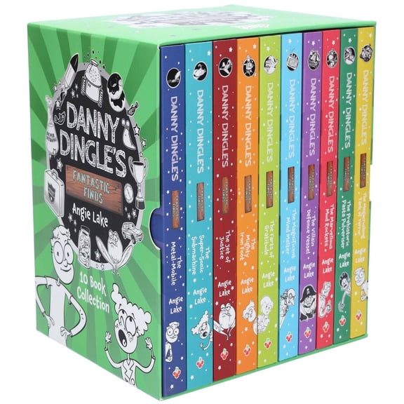 Danny Dingle's Fantastic Finds By Angie Lake 10 Books Set - Ages 7-9 - Paperback