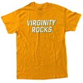 thumbnail image 1 of Danny Duncan Men's Virginity Rocks Rocas Graphic Tee T-Shirt (Medium, Yellow (Virginity Rocks)), 1 of 1