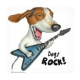 thumbnail image 1 of Danny Gordon Art 'Basset Hound Dogs Rock' Canvas Art, 1 of 3