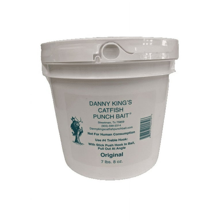 Danny King's Catfish Punch Bait Original Gallon Bucket