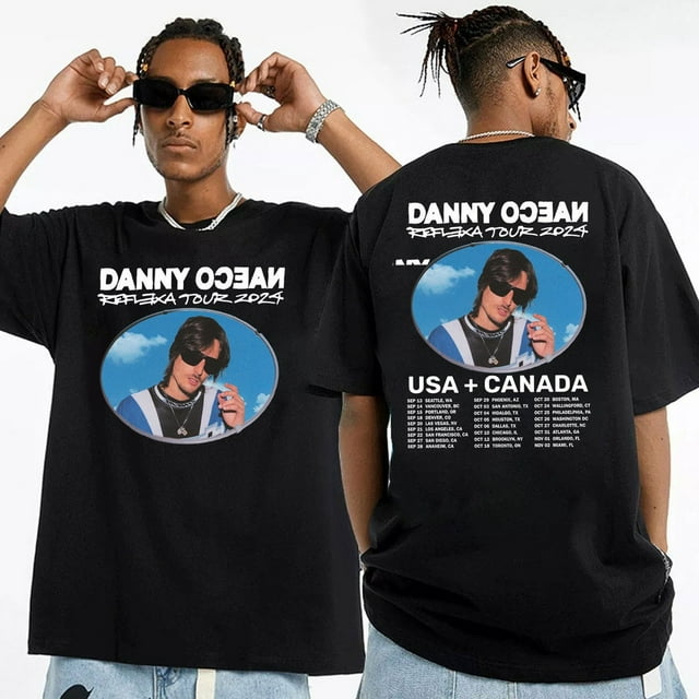 Danny Ocean Reflexa Tour 2024 Shirt, Danny Ocean 2024 Concert Shirt ...