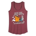 thumbnail image 1 of Danny Phantom - Behind Every Genius Woman - Women's Racerback Tank Top, 1 of 4
