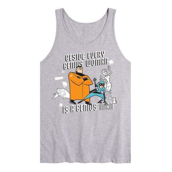Danny Phantom - Besides Every Genius Woman - Men's Jersey Tank Top