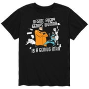 Danny Phantom - Besides Every Genius Woman Mens Short Sleeve Graphic T-Shirt
