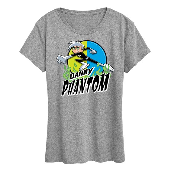 Danny Phantom - Danny Badge - Women's Short Sleeve Graphic T-Shirt