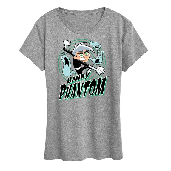Danny Phantom - Danny Phantom Ghost Logo - Women's Short Sleeve Graphic T-Shirt