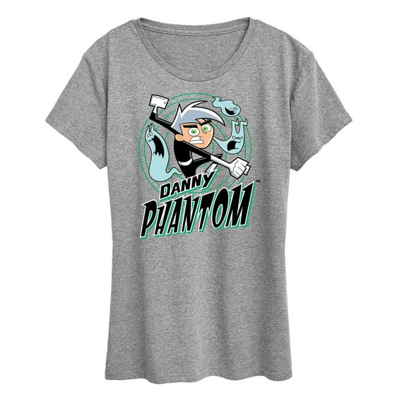 Danny Phantom - Danny Phantom Ghost Logo - Women's Short Sleeve Graphic T-Shirt