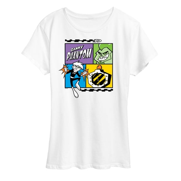Danny Phantom - Danny Phantom Grid - Women's Short Sleeve Graphic T-Shirt