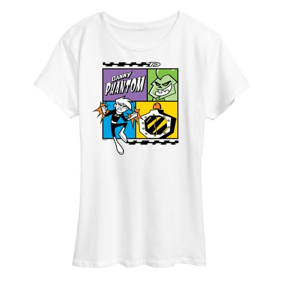Danny Phantom - Danny Phantom Grid - Women's Short Sleeve Graphic T-Shirt
